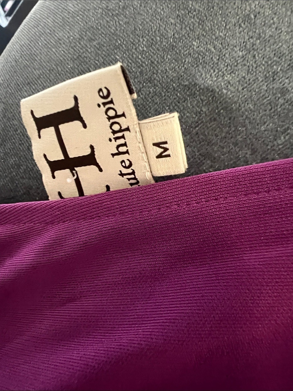 Haute Hippie One-Shoulder Magenta Dress - Picture 2 of 6